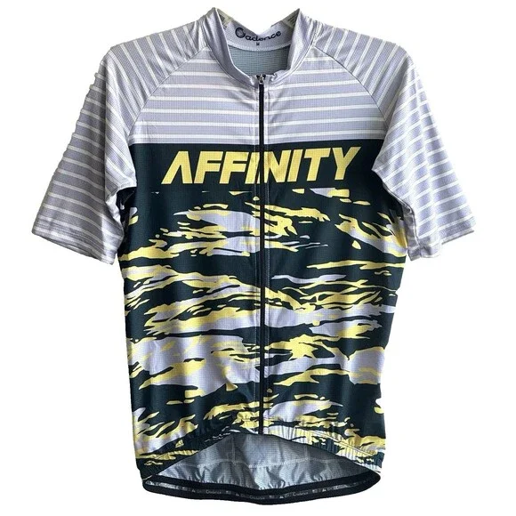 Cadence Mens AFFINITY Cycling Jersey Short Sleeve Top - Picture 1 of 14
